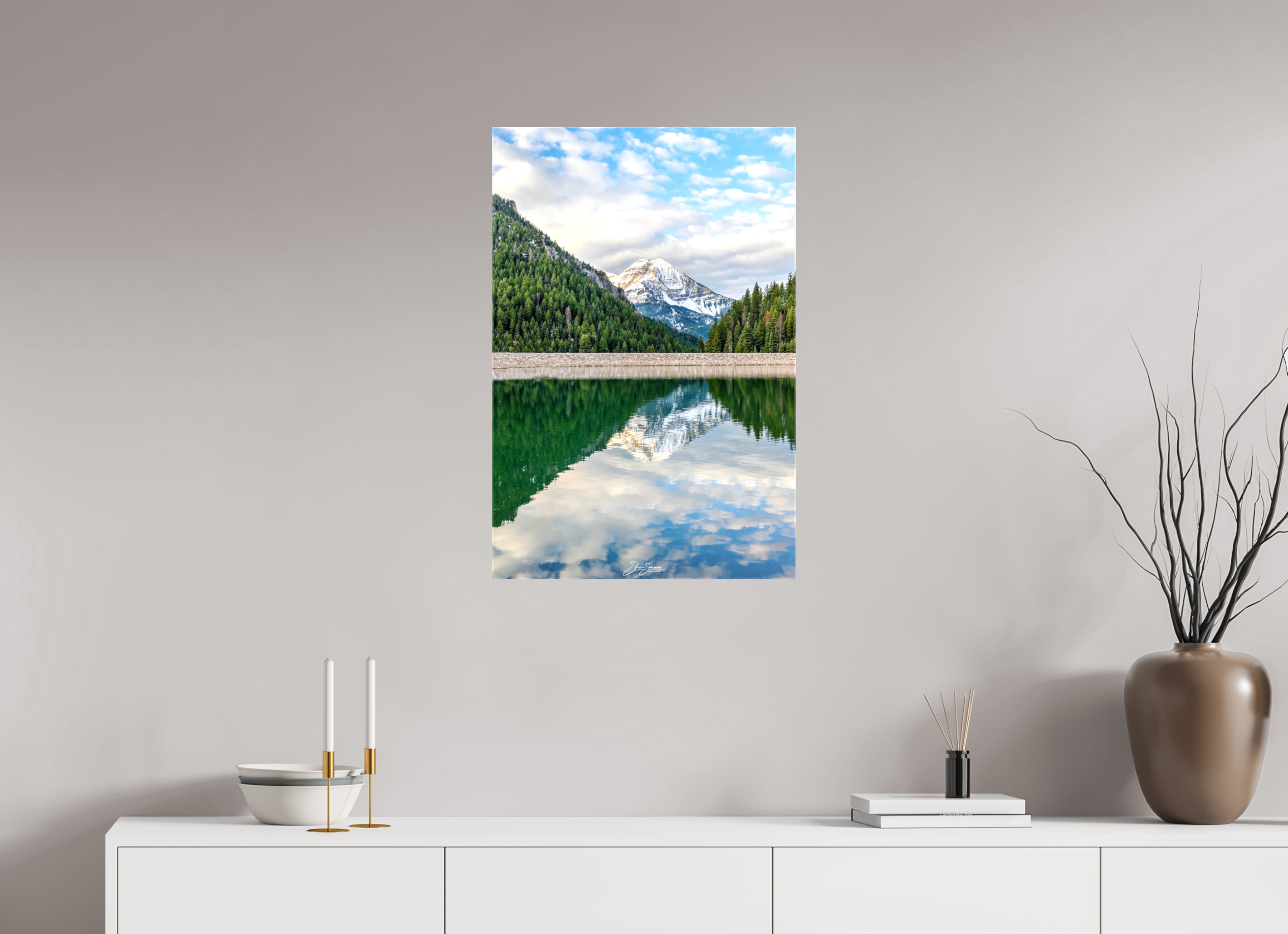 20 x 30″, Canvas Mount Timpanogos