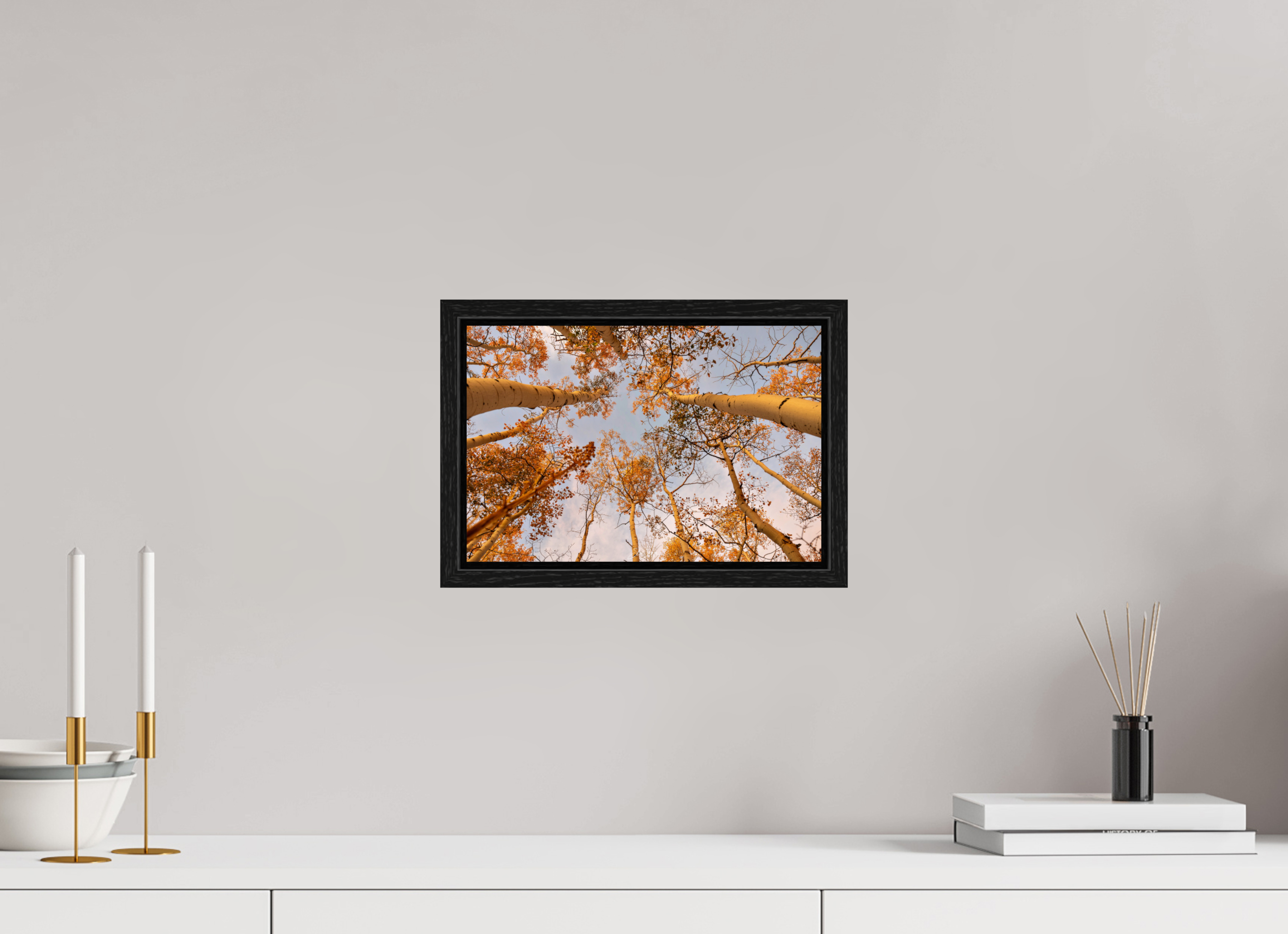 12 x 8″, Floater Frame aspen