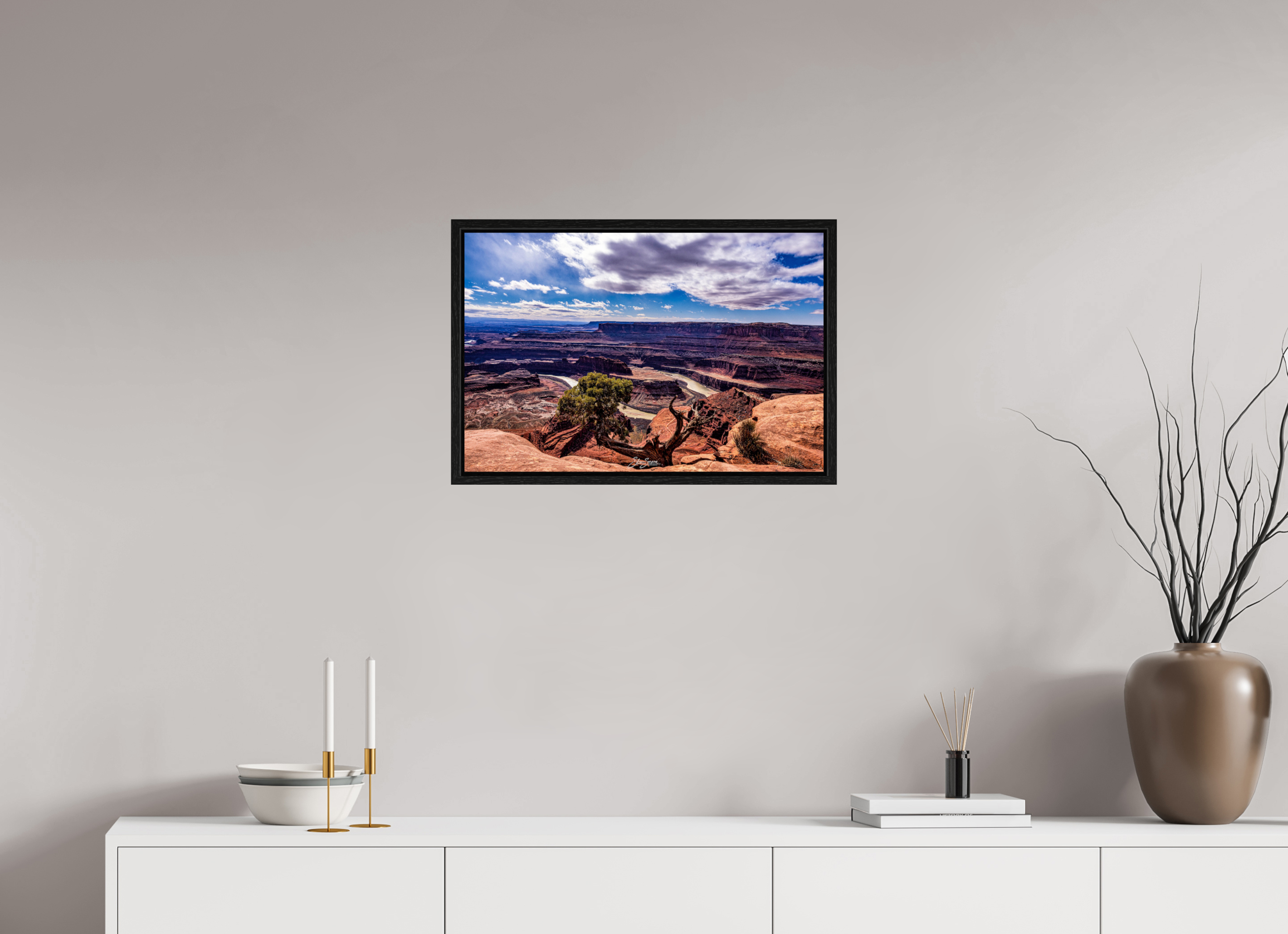 24 x 16″, Floater Frame A29 Dead Horse Point