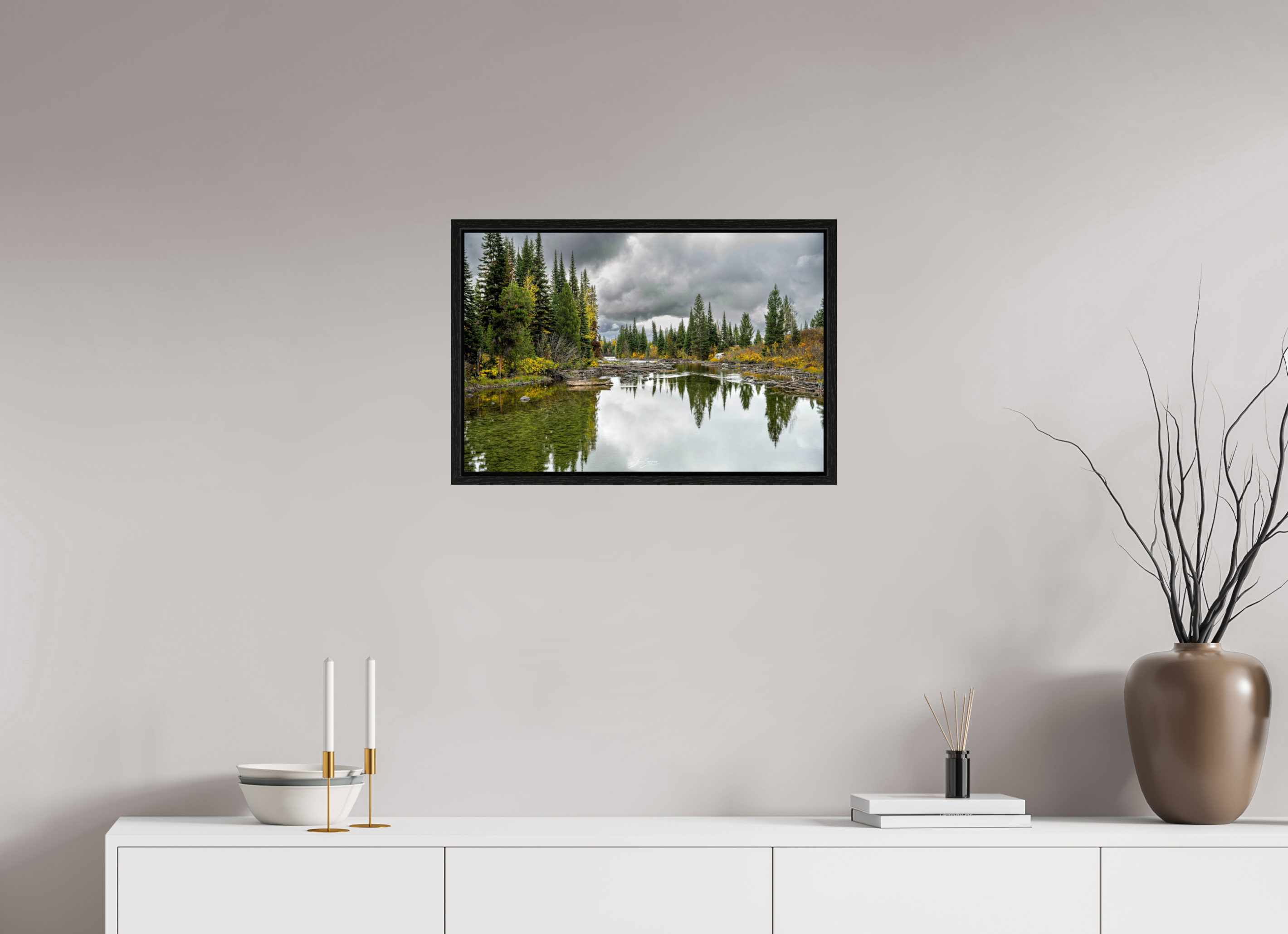 24 x 16″, Floater Frame L2