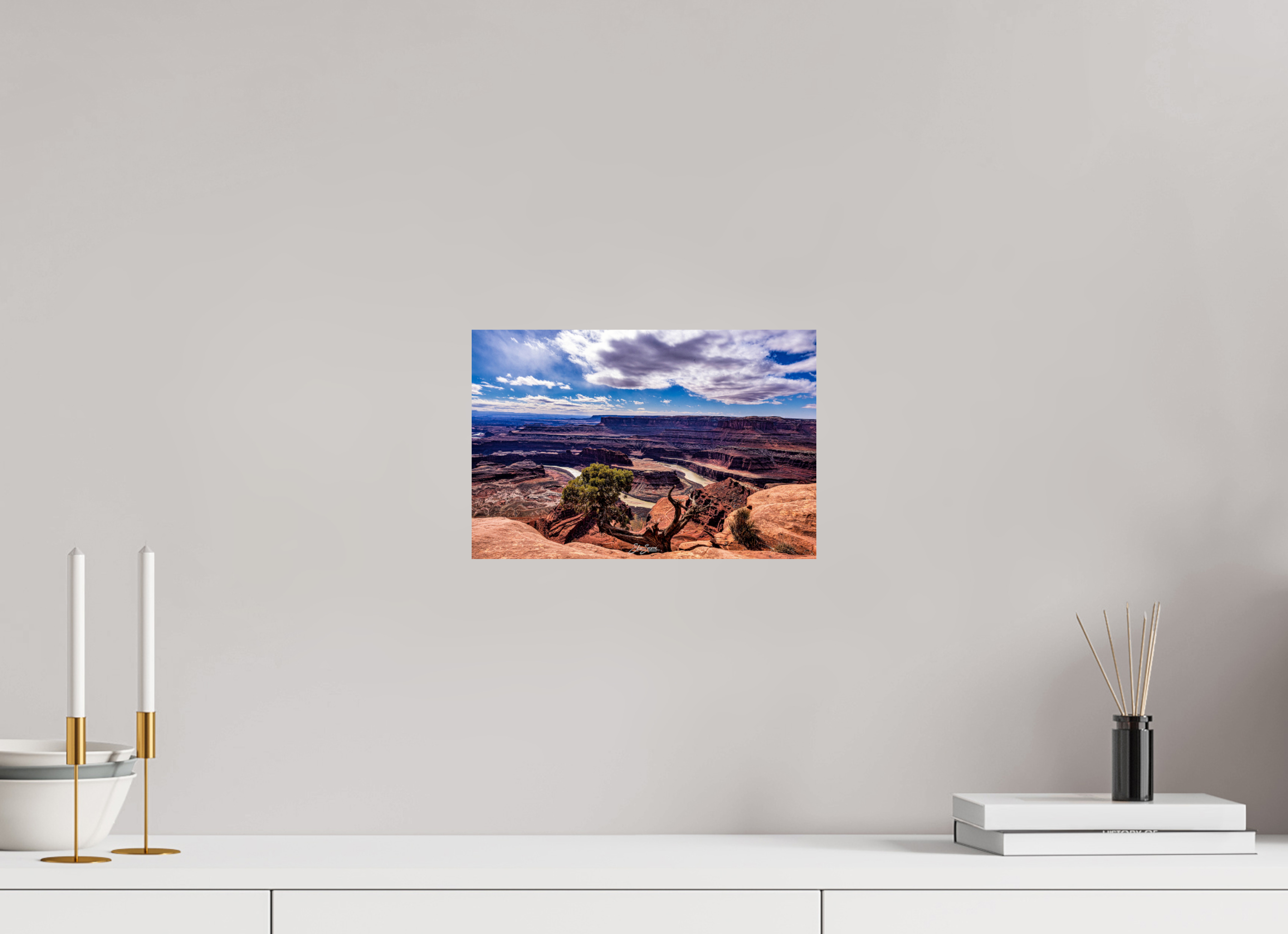 12 x 8″, Photo Print On Fuji Crystal DP II A29 Dead Horse Point