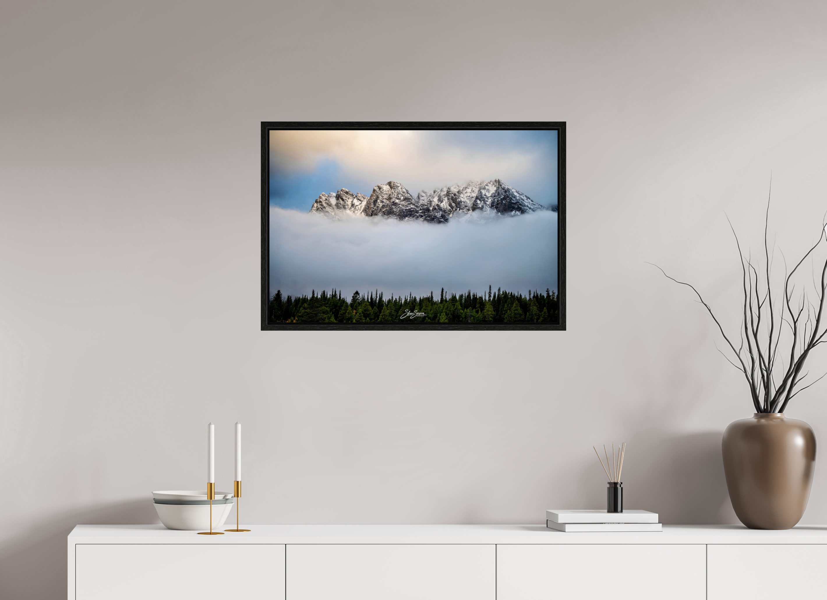 30 x 20″, Floater Frame A10