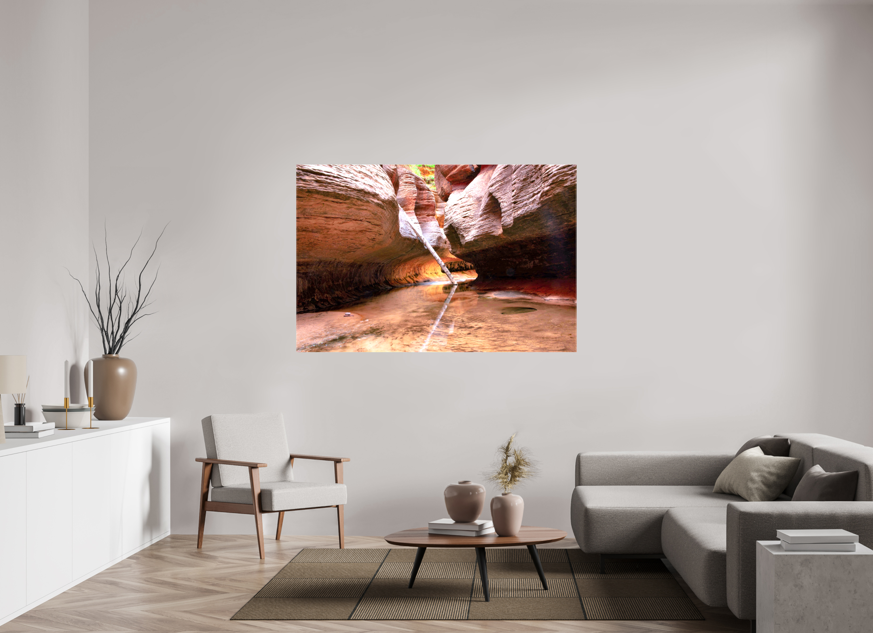 66 x 44″, Canvas Subway