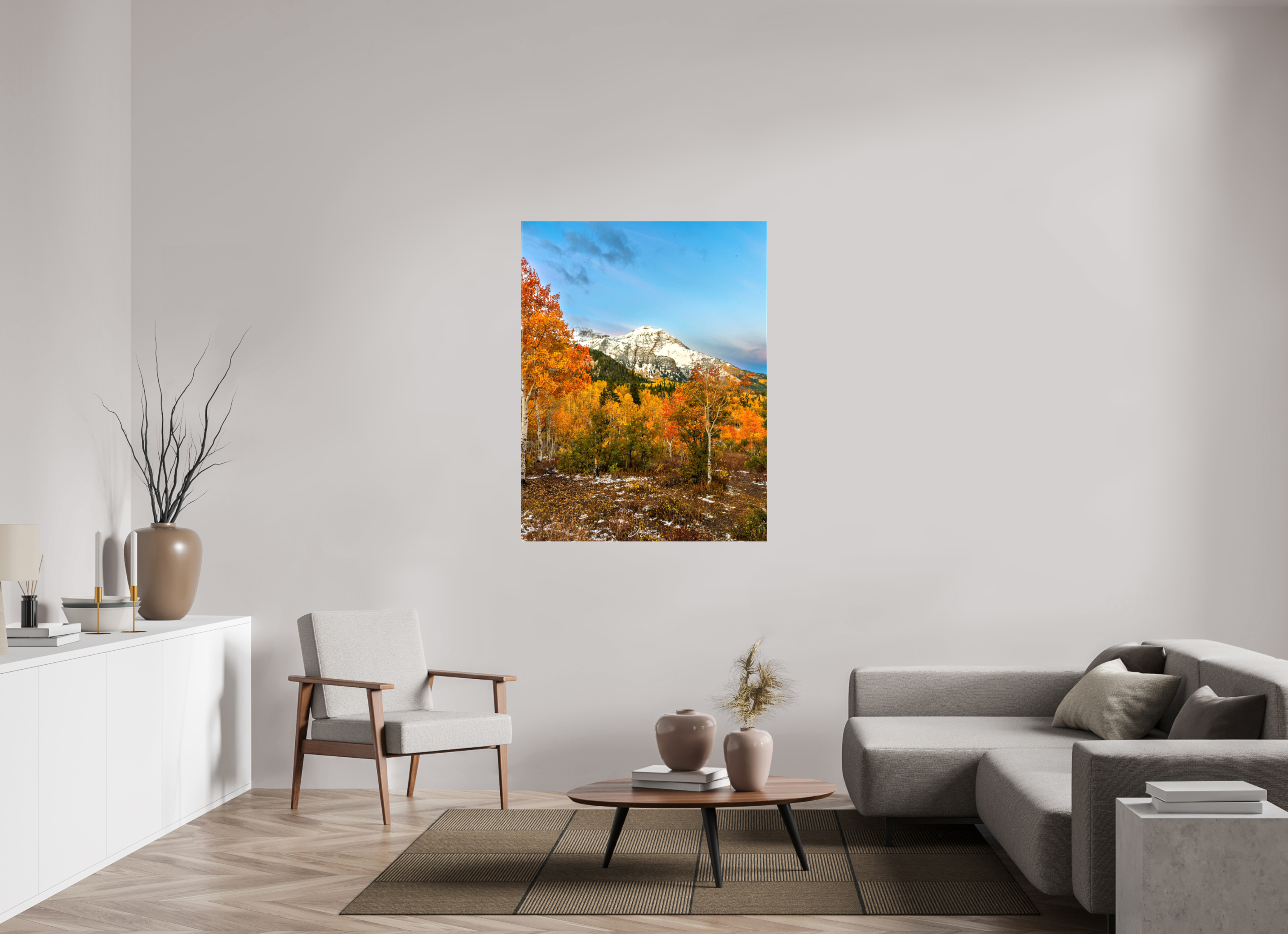 39 x 51″, Canvas Timp Fall