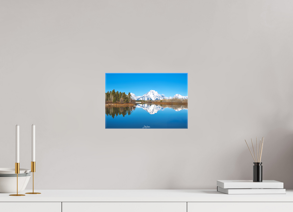 12 x 8″, Canvas Teton